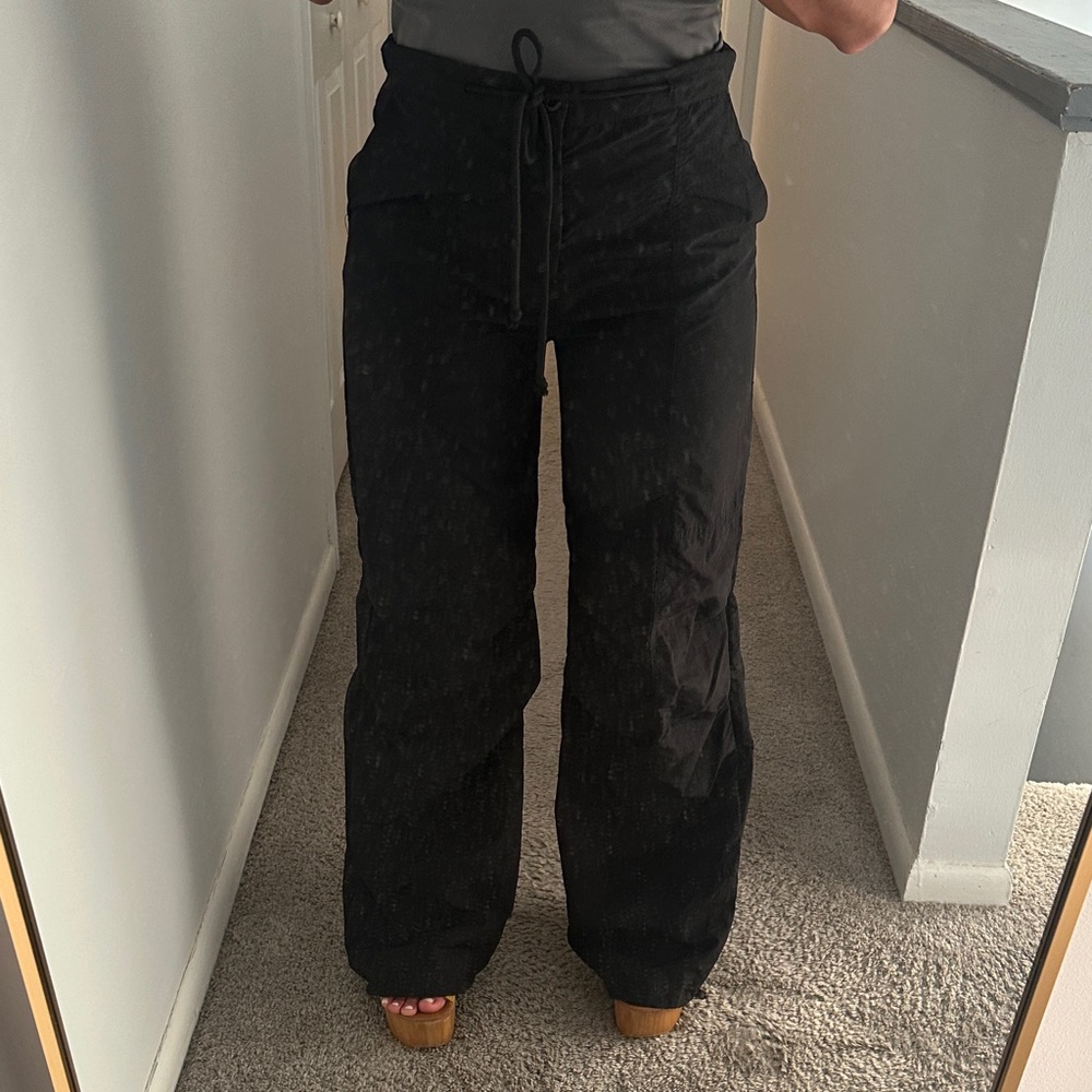 Women's Black Track Pants